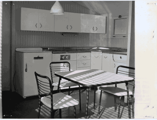 Image for X Triennale - Parco Sempione - Casa prefabbricata di montagna - Cucina - Luciano Baldessari - Marcello Grisotti