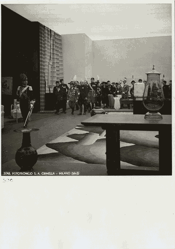 Image for VI Triennale - Inaugurazione - Visita del re d'Italia, Vittorio Emanuele III di Savoia - Carlo Alberto Felice - Giulio Barella - Marino Parenti