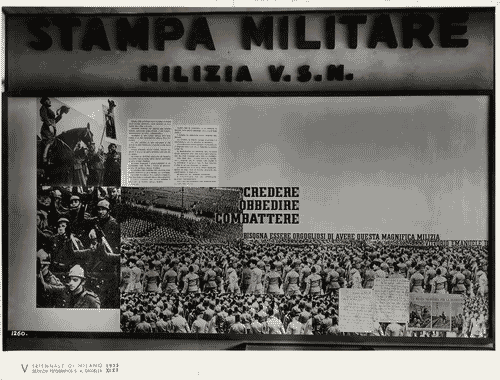 Image for V Triennale - Mostre nel parco - Padiglione della stampa - Stampa italiana contemporanea - Stampa militare
