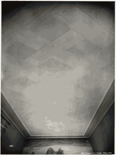 Image for V Triennale - Arti decorative e industriali - La Strada-Mostra d'ambienti moderni - Soffitto a stucco