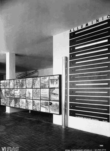 Image for VI Triennale - Padiglione nel parco Sempione - Sistemi costruttivi e materiali edilizi - Sezione dell'acciaio nell'edilizia