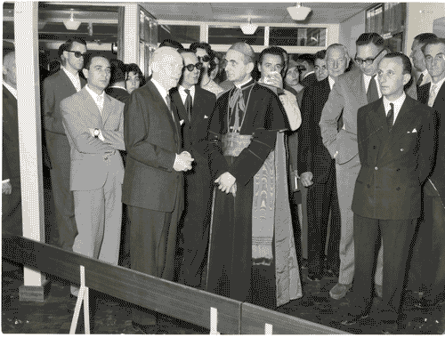 Image for XII Triennale - Inaugurazione - Giovanni Battista Montini - Ignazio Gardella