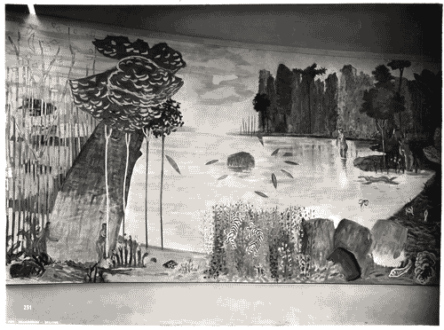 Image for IX Triennale - Palazzo dell'Arte - Vestibolo d'ingresso - Pittura murale "Gioia di vivere" di Angelo Del Bon