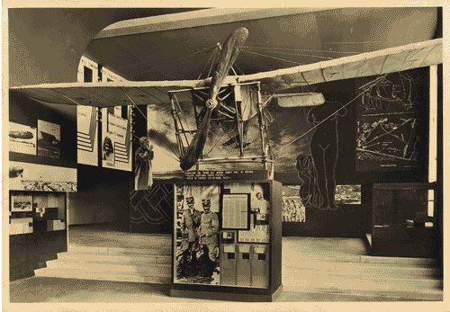 Image for Sala dell'aviazione nella guerra libica - Esodo Pratelli - Apparecchio libico di Carlo Piazza
