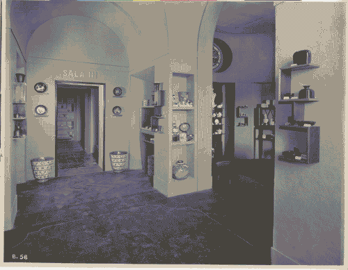 Image for IV Triennale - Galleria della ceramica - Sala delle Manifatture ceramiche Richard Ginori