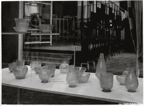 Image for VIII Triennale - Oggetti per la casa - Vasi decorati in vetro