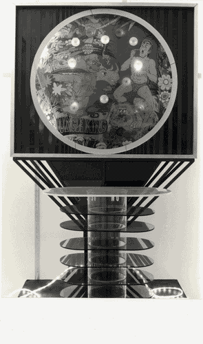 Image for XVI Triennale - Terzo ciclo - Lo spazio audiovisivo - Lo spazio scenografico della televisione italiana - Oggetto di arredo per ambiente televisivo