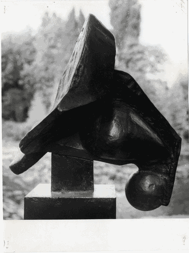 Image for XI Triennale - Parco Sempione - Mostra internazionale di scultura nel parco Sempione - Scultura "Tête de cheval" - Raymond Duchamp-Villon