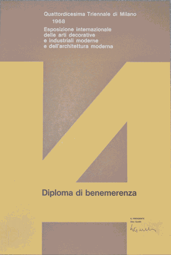 Image for Diploma di Benemerenza