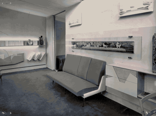 Image for X Triennale - Mostra di ambienti - Abitazione uniambientale - Soggiorno - Gio Ponti - Gian Franco Frattini - Alberto Rosselli - Antonio Fornaroli