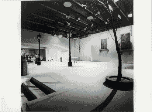 Image for XVI Triennale - Terzo ciclo - Lo spazio audiovisivo - Lo spazio scenografico della televisione italiana - Scenografia di studio televisivo