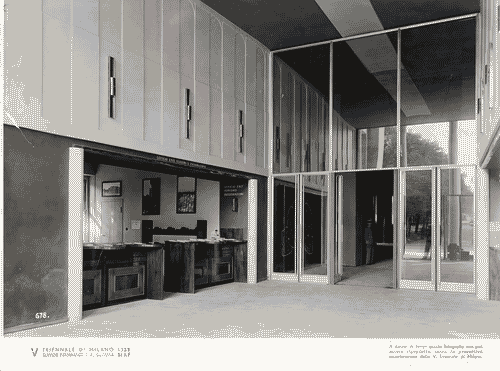 Image for V Triennale - Palazzo dell'Arte - Ingresso, catalogo, giornali - Ufficio Ente Turismo e Informazioni