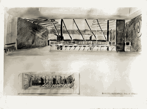 Image for Sezione delle Forze armate - Bozzetto per l'allestimento - Pino Pizzigoni