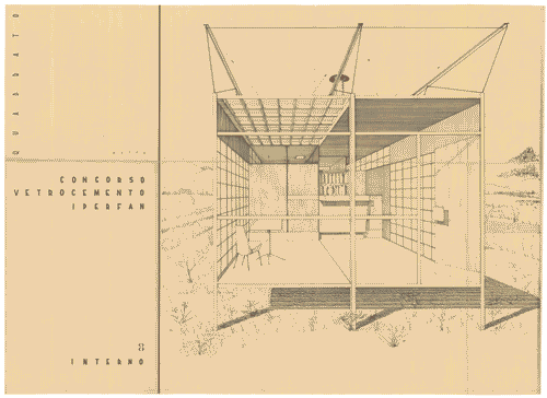 Image for Parco. Mostra dell'architettura in movimento. Cabina telefonica per autostrada. Concorso Vetrocemento Iperfan