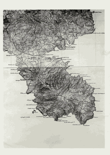 Image for VII Triennale - Sala del piano turistico dell'isola d'Elba - Carta topografica dell'Isola dell'Elba