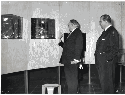 Image for X Triennale - Visita del Ministro dell'Economia della Germania Federale Ludwig Erhard - Ivan Matteo Lombardo