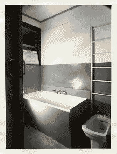 Image for VIII Triennale - Sezioni estere - Belgio - Seconda parte. Alloggio tipo - Bagno