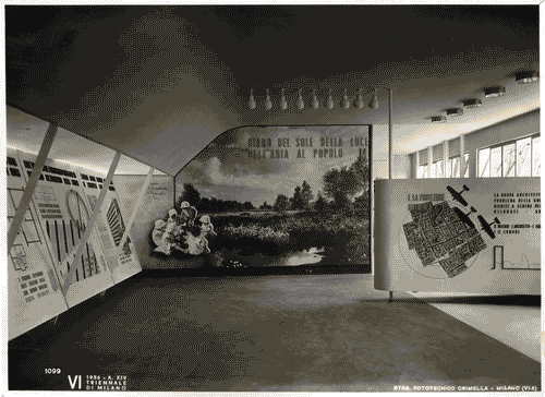 Image for Introduzione alla mostra dell'abitazione. Seconda sala: "programma dell'abitazione moderna"