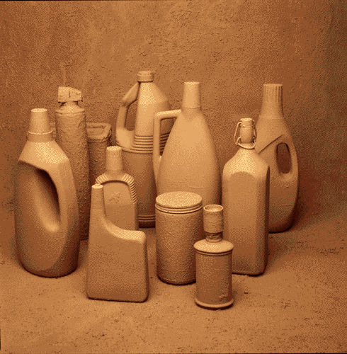 Image for XVIII Triennale - Partecipazioni internazionali - Spagna - Catalogna. Cassa contenente natura morta ancora viva - Prodotti d'igiene domestica