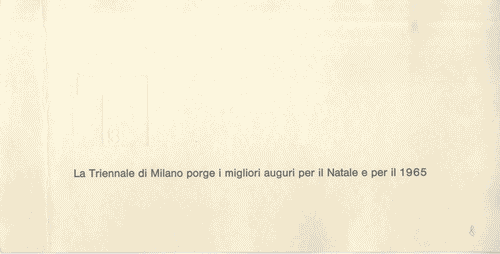 Image for Biglietto d'auguri per Natale 1965