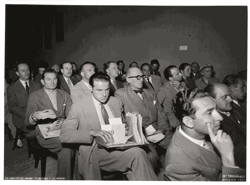 Image for IX Triennale - Convegno De Divina Proportione - Le Corbusier
