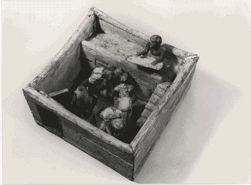 Image for Il luogo del lavoro - Prima della rivoluzione industriale - Fatica manualenell'antico Egitto - Modello ligneo di un granaio