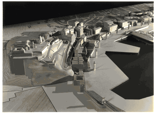 Image for Le città immaginate - Nove progetti per nove città. Sezione progettuale -Ancona (Una frontiera urbana da Vanvitelli a Vanvitelli) (Una frontiera urbana da Vanvitelli a Vanvitelli) - Modello in scala dell'area di intervento nel porto