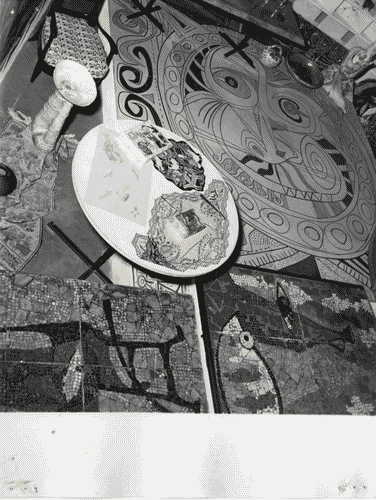 Image for X Triennale - Mostra delle scuole d'arte - Pavimentazione in pietra graffita - Scuola di Comiso