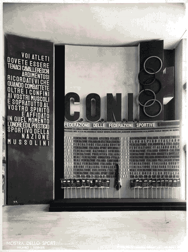 Image for Salone d'onore - Quadro del C.O.N.I. - Mario Sironi