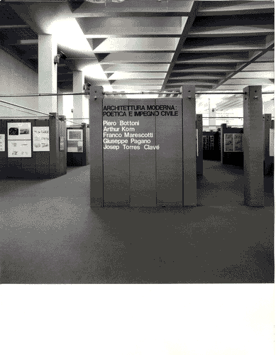 Image for XVI Triennale - Secondo ciclo - Il progetto di architettura - Architettura moderna: poetica e impegno civile