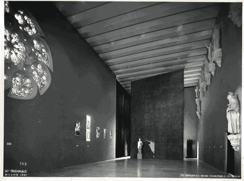 Image for IX Triennale - Mostra dei concorsi del Duomo e Mostra d'arte sacra - Salone d'onore