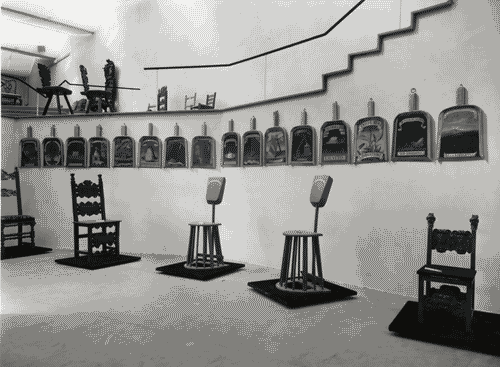 Image for IX Triennale - La sedia italiana nei secoli - Sedie "Gerle" e dorsali "a pala"