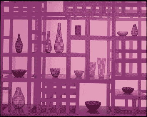 Image for XI Triennale - Mostra delle Produzioni d'arte - Sezione del vetro - Ettore Sottsass jr. - Guido Strazza - Vasi in vetro di Ercole Barovier