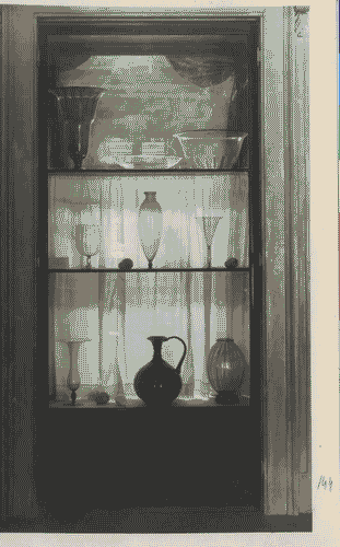 Image for Vetrina con vetri soffiati di Napoleone Martinuzzi