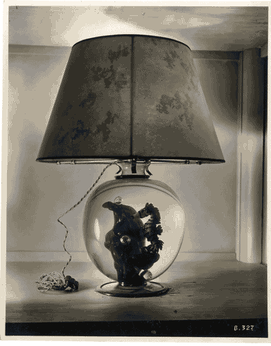 Image for IV Triennale - Galleria dell'illuminazione - Lampada di Venini S.A., disegno di Napoleone Martinuzzi