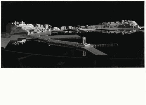 Image for Le città immaginate - Nove progetti per nove città. Sezione progettuale -Ancona (Una frontiera urbana da Vanvitelli a Vanvitelli) (Una frontiera urbana da Vanvitelli a Vanvitelli) - Modello in scala dell'area di intervento nel porto