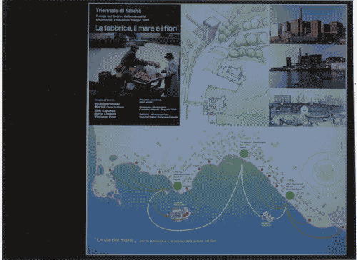 Image for Il luogo del lavoro - Paesaggi industriali di oggi - L¿ex fabbrica diventagiardino - Schema de "La via del mare" nella città di Napoli