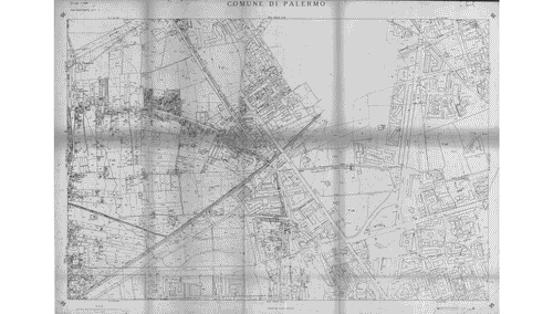 Image for 9 progetti per 9 città. Palermo: città, regione, circonvallazione. Foglio catastale n. 35