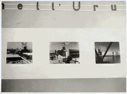 Image for VIII Triennale - Sezioni estere - Uruguay, U.T.E. - Pannelli fotografici relativi alle strutture dell'ente autonomo U.T.E.