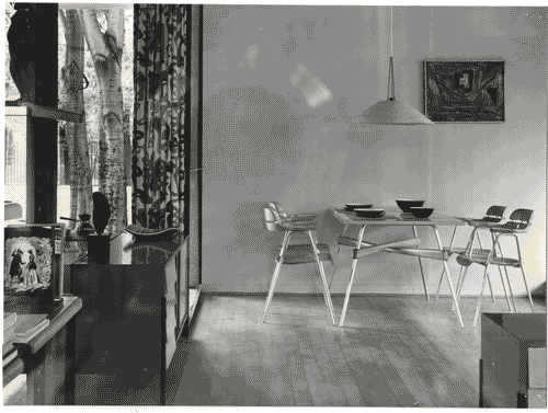 Image for Zona pranzo dell'alloggio jugoslavo della Mostra internazionale dell'abitazione