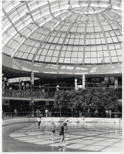 Image for XVII Triennale - Le città del mondo e il futuro delle metropoli - Partecipazioni internazionali - Sezione Canada - Pista di pattinaggio su ghiaccio del West Edmonton Mall
