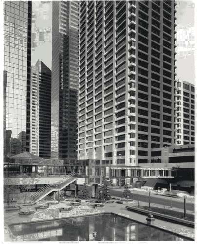 Image for XVII Triennale - Le città del mondo e il futuro delle metropoli - Partecipazioni internazionali - Sezione Canada - Esso Plaza a Calgary