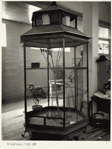 Image for V Triennale - Mostre nel parco - Padiglione per la mostra dei fiori e degli uccelli - Mostra internazionale di ornitologia