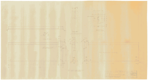Image for Mostra internazionale dell'Industrial Design. Progetto frigorifero tipo Custom della Westinghouse. Cassetto. Annotazioni manoscritte