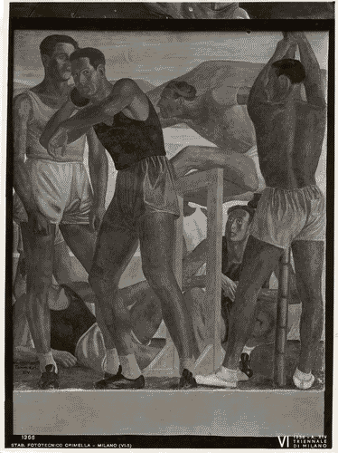 Image for Affresco "Gioventù sportiva"