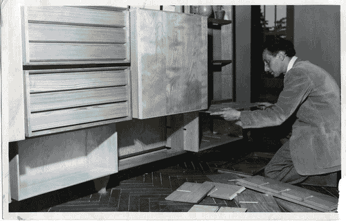 Image for VIII Triennale - Arredamento - Seconda parte. Mobili singoli composti in gruppi - Armadio componibile - Ernst Pollak