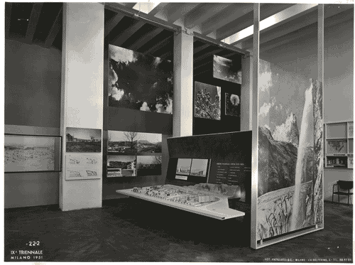 Image for IX Triennale - Urbanistica - Studio per la sistemazione urbanistica del quartiere residenziale Canton Vesco di Ivrea - Annibale Fiocchi