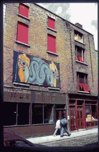 Image for XIX Triennale - Le partecipazioni internazionali - Città e società - OCSE- Dublino, quartiere Temple Bar, prima dell'intervento di recupero (fine degli anni '80)
