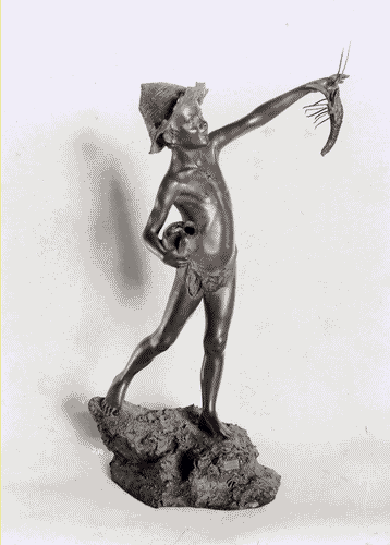 Image for II Biennale - Sezione campana - Scultura in bronzo di Giovanni De Martino