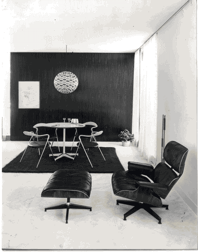 Image for Zona pranzo dell'alloggio internazionale della Mostra internazionale dell'abitazione